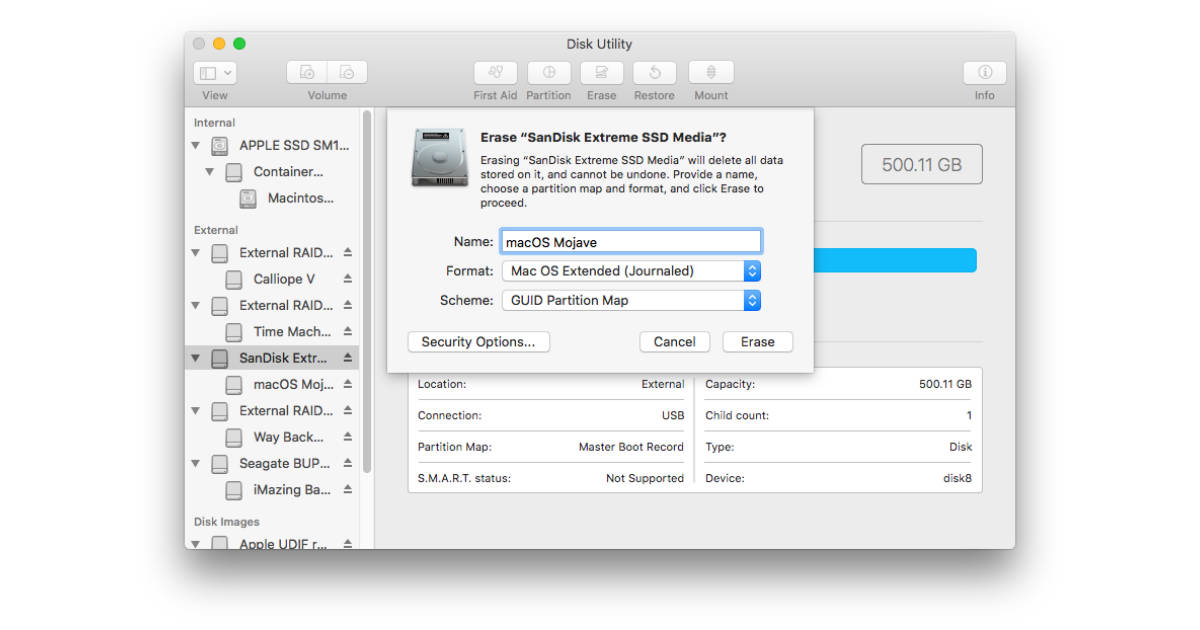 eraser tool for mac